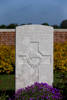 Headstone of Gunner Frank Warren Gardner (10586). Cross Roads Cemetery, France. New Zealand War Graves Trust (FREQ0048). CC BY-NC-ND 4.0.