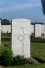 Headstone of Second Lieutenant Percival Moore Beattie (38797). Cross Roads Cemetery, France. New Zealand War Graves Trust (FREQ9938). CC BY-NC-ND 4.0.
