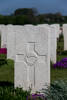 Headstone of Sergeant Walter Herbert Henry Hodgkinson (26/305). Cross Roads Cemetery, France. New Zealand War Graves Trust (FREQ9980). CC BY-NC-ND 4.0.