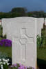 Headstone of Second Lieutenant Victor Raymond Bernard (21/42). Cross Roads Cemetery, France. New Zealand War Graves Trust (FREQ9982). CC BY-NC-ND 4.0.