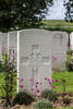 Headstone of Second Lieutenant Alan Miller. Dartmoor Cemetery, France. New Zealand War Graves Trust (FREY5082). CC BY-NC-ND 4.0.