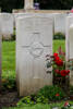 Headstone of Flying Officer John Albert Ainge (415279). Dieppe Canadian War Cemetery, France. New Zealand War Graves Trust (FRFC8218). CC BY-NC-ND 4.0.