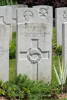 Headstone of Private Frank Warn (58632). Doullens Communal Cemetery Extension No.1, France. New Zealand War Graves Trust (FRFH3520). CC BY-NC-ND 4.0.