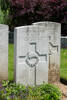 Headstone of Private William Keen (43990). Doullens Communal Cemetery Extension No.1, France. New Zealand War Graves Trust (FRFH3560). CC BY-NC-ND 4.0.