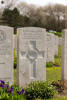 Headstone of Rifleman Michael Callaghan (23/91). Etaples Military Cemetery, France. New Zealand War Graves Trust (FRGA1964). CC BY-NC-ND 4.0.