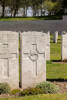 Headstone of Rifleman James Riordan (23436). Etaples Military Cemetery, France. New Zealand War Graves Trust (FRGA2025). CC BY-NC-ND 4.0.