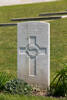 Headstone of Lieutenant John Forbes Menzies Fleming (11/1616). Etaples Military Cemetery, France. New Zealand War Graves Trust (FRGA4215). CC BY-NC-ND 4.0.
