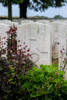 Headstone of Private James McClintock Hill (12546). Euston Road Cemetery, France. New Zealand War Graves Trust (FRGC1499). CC BY-NC-ND 4.0.