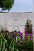 Headstone of Rifleman Leonard William Tobeck (49030). Euston Road Cemetery, France. New Zealand War Graves Trust (FRGC1576). CC BY-NC-ND 4.0.