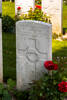 Headstone of Lieutenant Erdington Goodwin (16/1326). Gommecourt British Cemetery No. 2, France. New Zealand War Graves Trust (FRHB4819). CC BY-NC-ND 4.0.