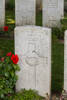 Headstone of Rifleman Alfred Barnard (3/1899). Gommecourt British Cemetery No. 2, France. New Zealand War Graves Trust (FRHB4822). CC BY-NC-ND 4.0.