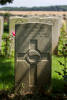 Headstone of Private Leonard Vernon Brandon (45815). Gouzeaucourt New British Cemetery, France. New Zealand War Graves Trust (FRHE6236). CC BY-NC-ND 4.0.