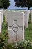 Headstone of Rifleman Archie Walter Taylor (24/307). Gouzeaucourt New British Cemetery, France. New Zealand War Graves Trust (FRHE6342). CC BY-NC-ND 4.0.