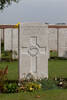 Headstone of Second Lieutenant Allan Farquhar (6/452). Grevillers British Cemetery, France. New Zealand War Graves Trust (FRHI7088). CC BY-NC-ND 4.0.