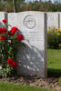 Headstone of Private Burt Smith (57276). Grevillers British Cemetery, France. New Zealand War Graves Trust (FRHI7262). CC BY-NC-ND 4.0.