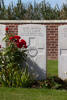 Headstone of Private William Richard Robert Louis Barr (38796). Grevillers British Cemetery, France. New Zealand War Graves Trust (FRHI7326). CC BY-NC-ND 4.0.