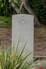 Headstone of Pilot Officer John Charles Mallon (42719). Guines Communal Cemetery, France. New Zealand War Graves Trust (FRHO2585). CC BY-NC-ND 4.0.