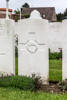 Headstone of Lance Corporal Edward Allan Oglethorpe (23036). Hazebrouck Communal Cemetery, France. New Zealand War Graves Trust (FRHW3054). CC BY-NC-ND 4.0.