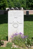 Headstone of Rifleman John Graham (26/1602). Hebuterne Military Cemetery, France. New Zealand War Graves Trust (FRHY4850). CC BY-NC-ND 4.0.