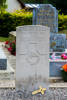 Headstone of Flight Lieutenant William Raeburn Green (416479). Herbisse Churchyard, France. New Zealand War Graves Trust (FRIE4357). CC BY-NC-ND 4.0.
