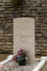 Headstone of Flight Lieutenant Kevin Bernard O'Connor (415221). Is-Sur-Tille Communal Cemetery, France. New Zealand War Graves Trust (FRIR3176). CC BY-NC-ND 4.0.