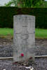 Headstone of Sergeant Bernard Leslie Peterson (412350). Jussecourt-Minecourt Churchyard, France. New Zealand War Graves Trust (FRIV3152). CC BY-NC-ND 4.0.