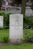 Headstone of Lieutenant Henry Dunbar Banks (33098). Le Quesnoy Communal Cemetery Extension, France. New Zealand War Graves Trust (FRJK4702). CC BY-NC-ND 4.0.