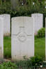 Headstone of Private Vernon Lawrence Green (61612). Lebucquiere Communal Cemetery Extension, France. New Zealand War Graves Trust (FRJP3972). CC BY-NC-ND 4.0.