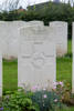 Headstone of Sapper George William Byres (59315). Lebucquiere Communal Cemetery Extension, France. New Zealand War Graves Trust (FRJP3985). CC BY-NC-ND 4.0.