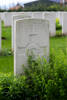 Headstone of Corporal John Charles McErlean (10641). Lebucquiere Communal Cemetery Extension, France. New Zealand War Graves Trust (FRJP3998). CC BY-NC-ND 4.0.