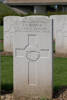Headstone of Lance Corporal John Alexander Budge (25/308). L'Homme Mort British Cemetery, France. New Zealand War Graves Trust (FRJU5605). CC BY-NC-ND 4.0.