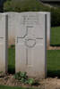 Headstone of Private Leonard David Ireland (64518). L'Homme Mort British Cemetery, France. New Zealand War Graves Trust (FRJU5639). CC BY-NC-ND 4.0.