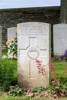 Headstone of Private Robert Jarvie (48216). Achiet-Le-Grand Communal Cemetery Extension, France. New Zealand War Graves Trust  (FRAD2598). CC BY-NC-ND 4.0.