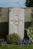Headstone of Private Thomas John O'Keeffe (59043). Achiet-Le-Grand Communal Cemetery Extension, France. New Zealand War Graves Trust  (FRAD2662). CC BY-NC-ND 4.0.