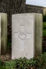 Headstone of Gunner Walter John Eric Baken (9/110). Achiet-Le-Grand Communal Cemetery Extension, France. New Zealand War Graves Trust  (FRAD2666). CC BY-NC-ND 4.0.