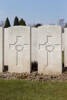 Headstone of Lance Corporal Frederick Bauckham (5/155IA). Bailleul Communal Cemetery Extension (Nord), France. New Zealand War Graves Trust  (FRBG0483). CC BY-NC-ND 4.0.