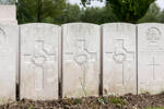 Headstone of Corporal William Arthur Archibald Hughes (12191). Bailleul Communal Cemetery Extension (Nord), France. New Zealand War Graves Trust  (FRBG2708). CC BY-NC-ND 4.0.