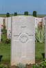 Headstone of Private Cornelius Crimins (68691). Bancourt British Cemetery, France. New Zealand War Graves Trust  (FRBI3219). CC BY-NC-ND 4.0.