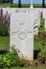 Headstone of Private Herbert Marshall (23/1727). Bancourt British Cemetery, France. New Zealand War Graves Trust  (FRBI3301). CC BY-NC-ND 4.0.