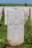 Headstone of Rifleman Alfred Howe (48956). Bancourt British Cemetery, France. New Zealand War Graves Trust  (FRBI3313). CC BY-NC-ND 4.0.