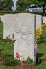 Headstone of Flight Lieutenant James Maxwell Shearer (415721). Bayeux War Cemetery, France. New Zealand War Graves Trust  (FRBR7900). CC BY-NC-ND 4.0.