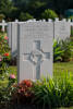 Headstone of Flying Officer John Duncan King McFarlane (421981). Choloy War Cemetery, France. New Zealand War Graves Trust  (FRDY4303). CC BY-NC-ND 4.0.