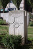 Headstone of Private Percy William Bourke (12/1891). Cite Bonjean Military Cemetery, France. New Zealand War Graves Trust  (FREB7780). CC BY-NC-ND 4.0.