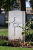 Headstone of Private Thomas Hylton (13/1050). Cite Bonjean Military Cemetery, France. New Zealand War Graves Trust  (FREB7945). CC BY-NC-ND 4.0.