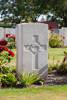 Headstone of Corporal Rhyl Vaughan Fleming (9/1832). Cite Bonjean Military Cemetery, France. New Zealand War Graves Trust  (FREB8372). CC BY-NC-ND 4.0.