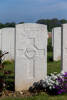 Headstone of Rifleman Robert George Allan (53299). Cross Roads Cemetery, France. New Zealand War Graves Trust  (FREQ9953). CC BY-NC-ND 4.0.