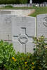 Headstone of Rifleman Reneld Morgan (54553). Doullens Communal Cemetery Extension No.1, France. New Zealand War Graves Trust  (FRFH3607). CC BY-NC-ND 4.0.