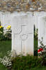 Headstone of Rifleman George Frederick Webb (56877). Doullens Communal Cemetery Extension No.2, France. New Zealand War Graves Trust  (FRFI3676). CC BY-NC-ND 4.0.