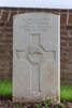 Headstone of Rifleman Louis Edward Goodhue (66064). Euston Road Cemetery, France. New Zealand War Graves Trust  (FRGC1601). CC BY-NC-ND 4.0.