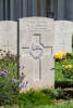 Headstone of Sapper Marcus Claude Abbott (37596). Faubourg D'Amiens Cemetery, France. New Zealand War Graves Trust  (FRGE6755). CC BY-NC-ND 4.0.